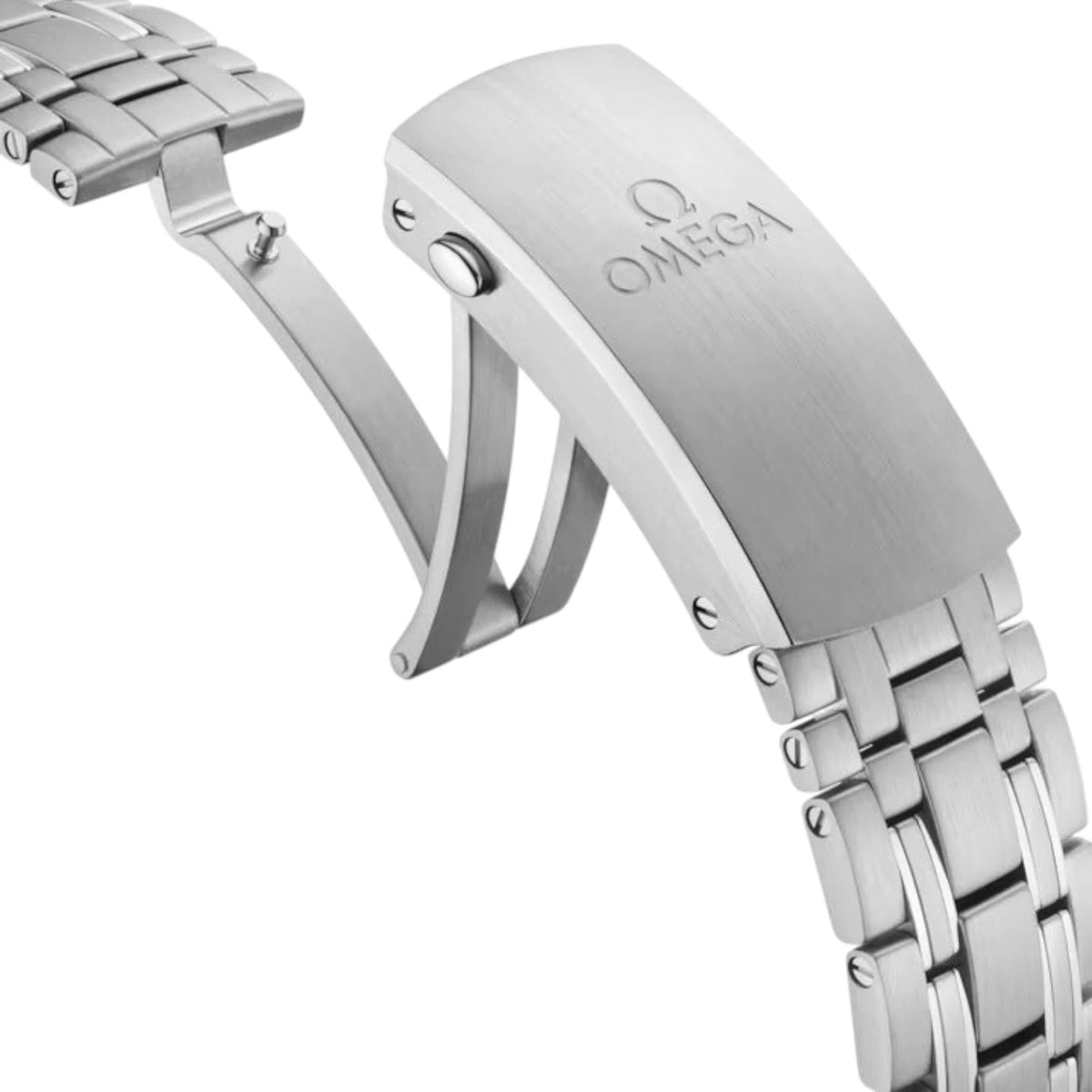 Omega Seamaster Mirror Original Watch for Men - Blue Dial, Silver Metal Strap - Image 9
