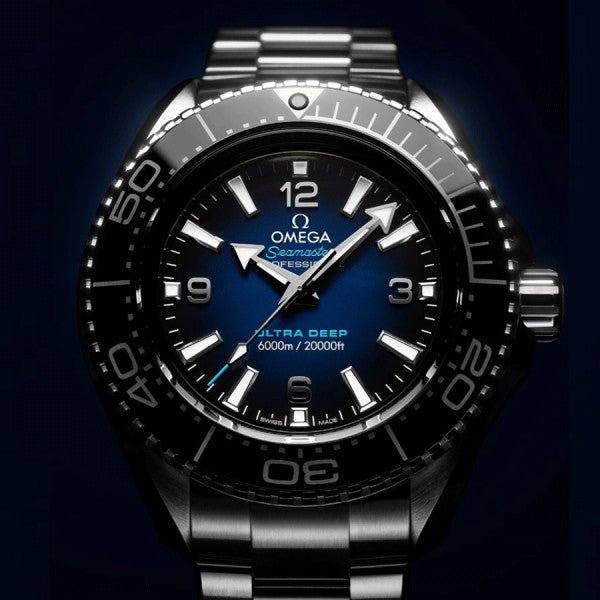 Omega Seamaster Mirror Original Watch for Men - Blue Dial, Silver Metal Strap - Image 4