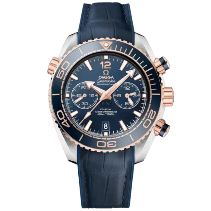 Omega Seamaster Mirror Original Watch for Men - Blue Dial, Blue Metal Strap - Image 1
