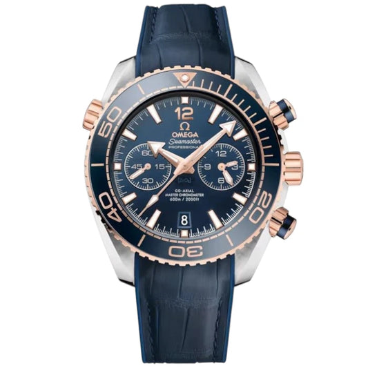 Omega Seamaster Mirror Original Watch for Men - Blue Dial, Blue Metal Strap - Image 1