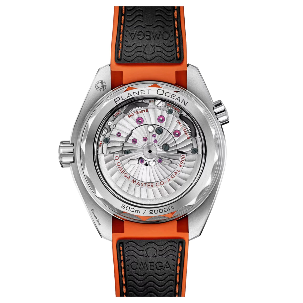 Omega Seamaster Mirror Original Watch for Men - Black Dial, Black Metal Strap - Image 2