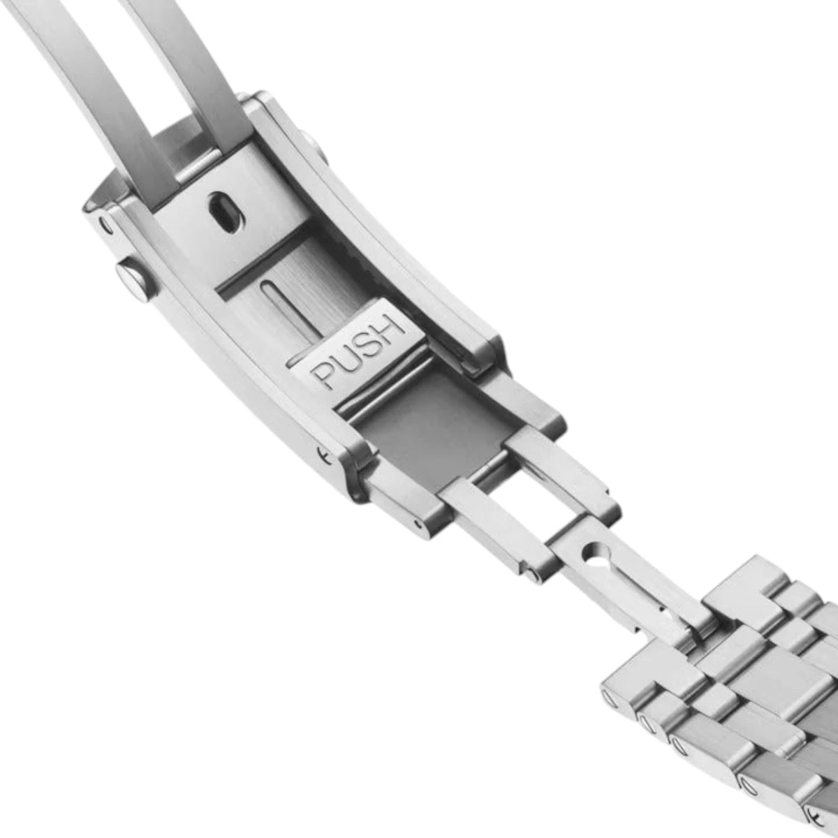 Omega Seamaster Mirror Original Watch for Men - Black Dial, Silver Metal Strap - Image 5