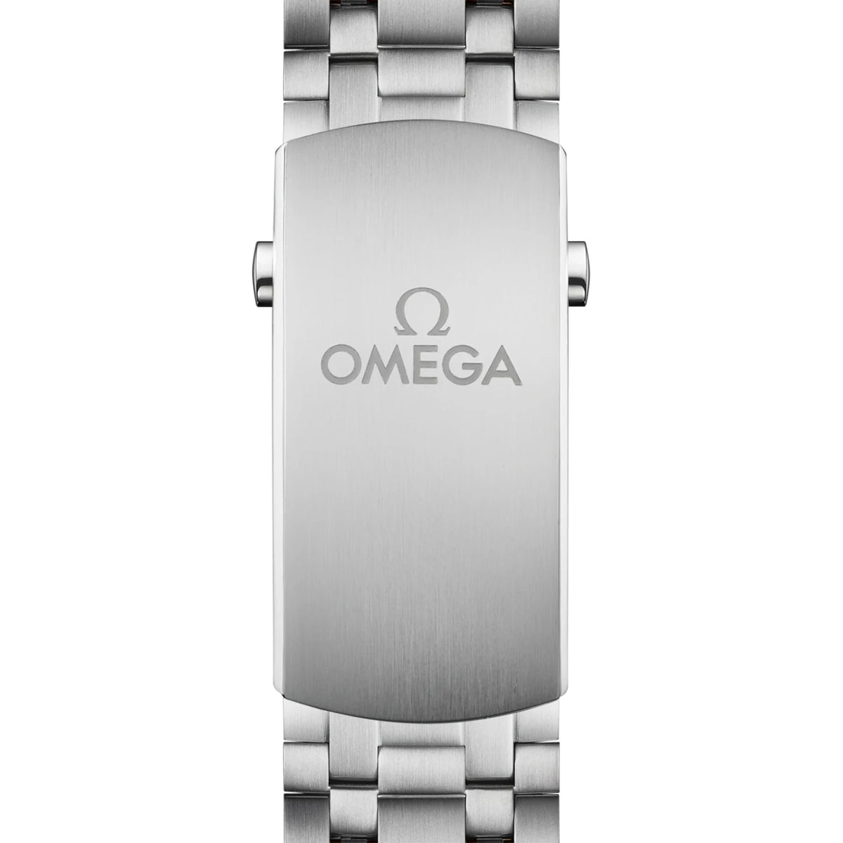 Omega Seamaster Mirror Original Watch for Men - Black Dial, Silver Leather Strap - Image 3