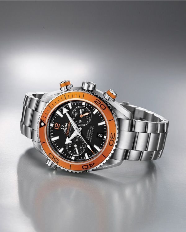 Omega Seamaster Mirror Original Watch for Men - Black Dial, Silver Metal Strap - Image 8