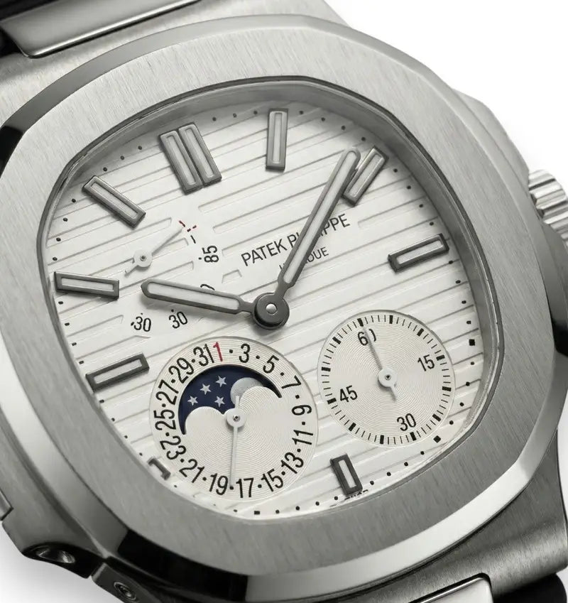 Patek Philippe Nautilus 5740/1G Mirror Watch - White