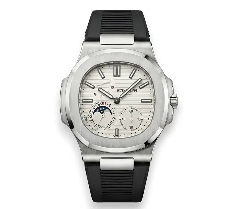 Patek Philippe Nautilus 5740/1G Mirror Watch - White