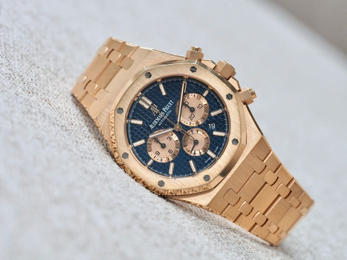 Audemars Piguet Royal Oak Mirror Watch - Blue - Men - View 11