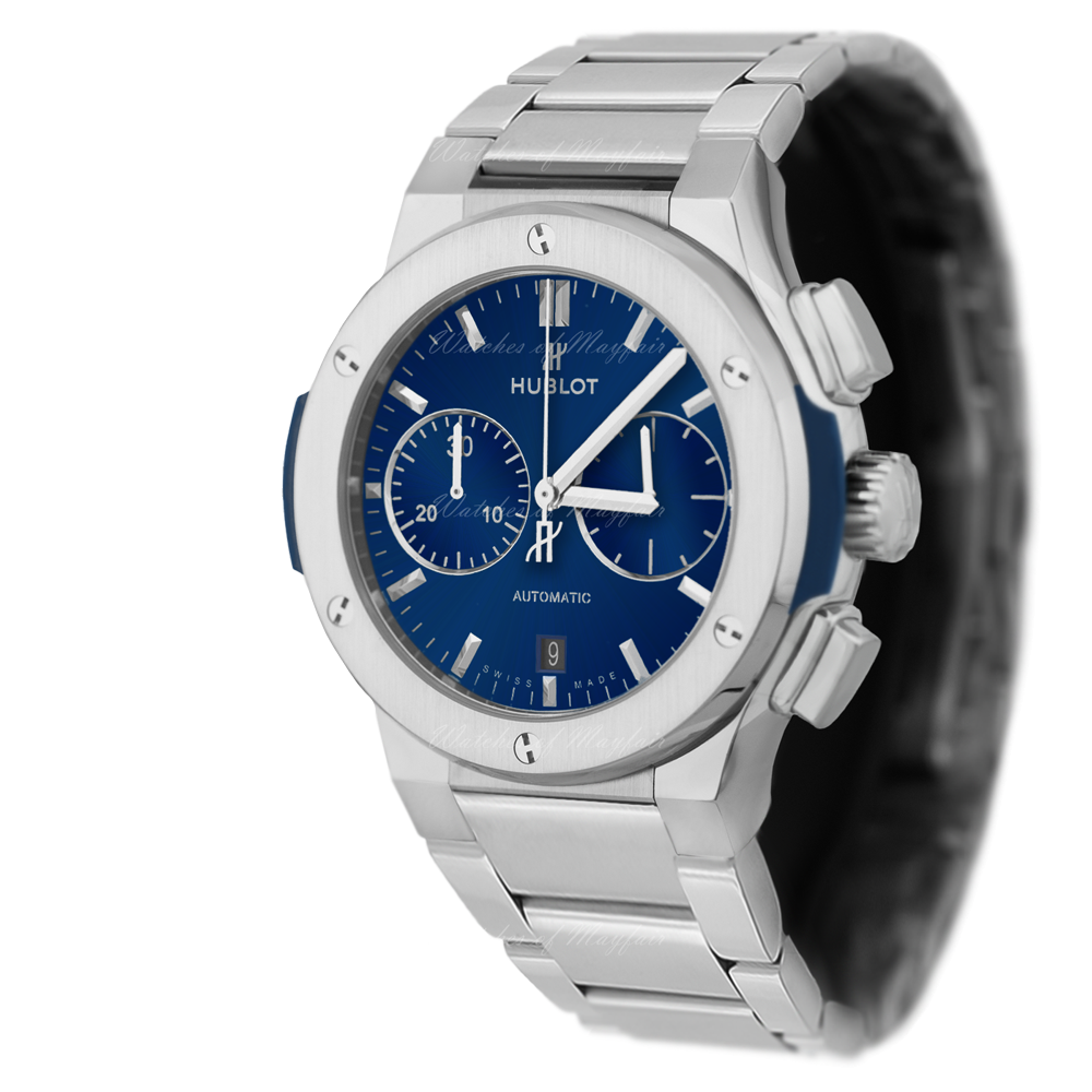 Hublot Classic Fusion Mirror Watch - Blue - image 4