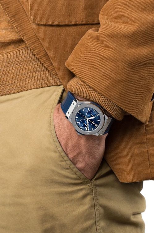 Hublot Classic Fusion Mirror Watch - Blue - image 10