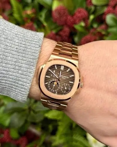 Patek Philippe Nautilus 5740/1G Mirror Watch - Brown