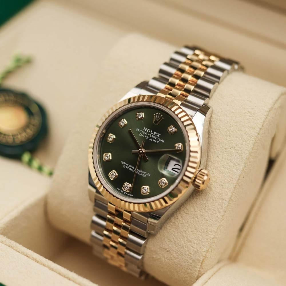 Rolex Datejust Mirror Watch for Women
