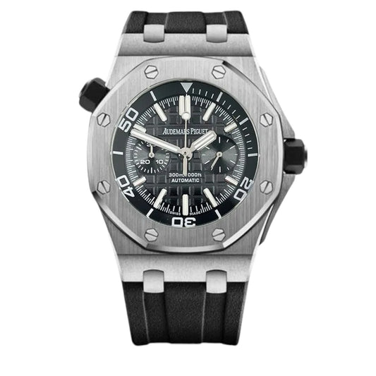 Audemars Piguet Royal Oak Offshore Chronograph Mirror Watch - Black - Men