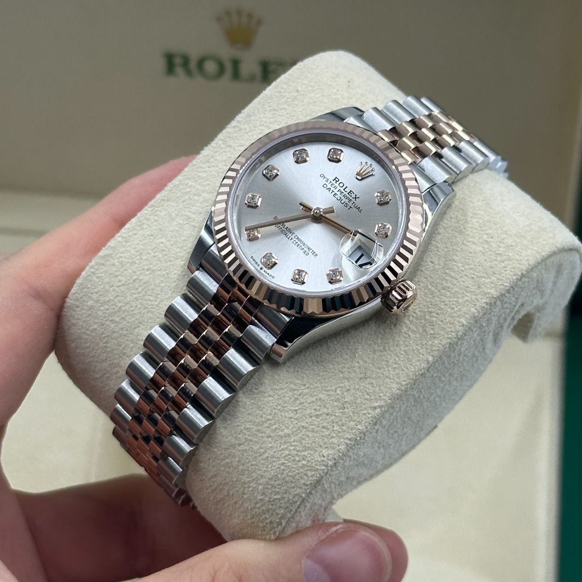 Rolex Datejust Mirror Watch for Women