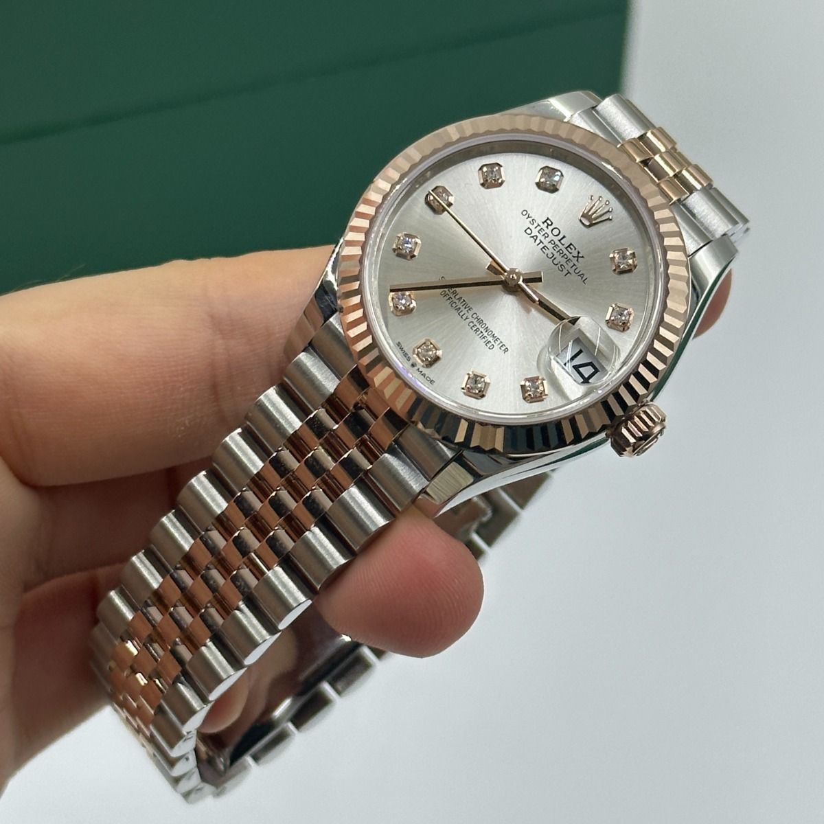 Rolex Datejust Mirror Watch for Women