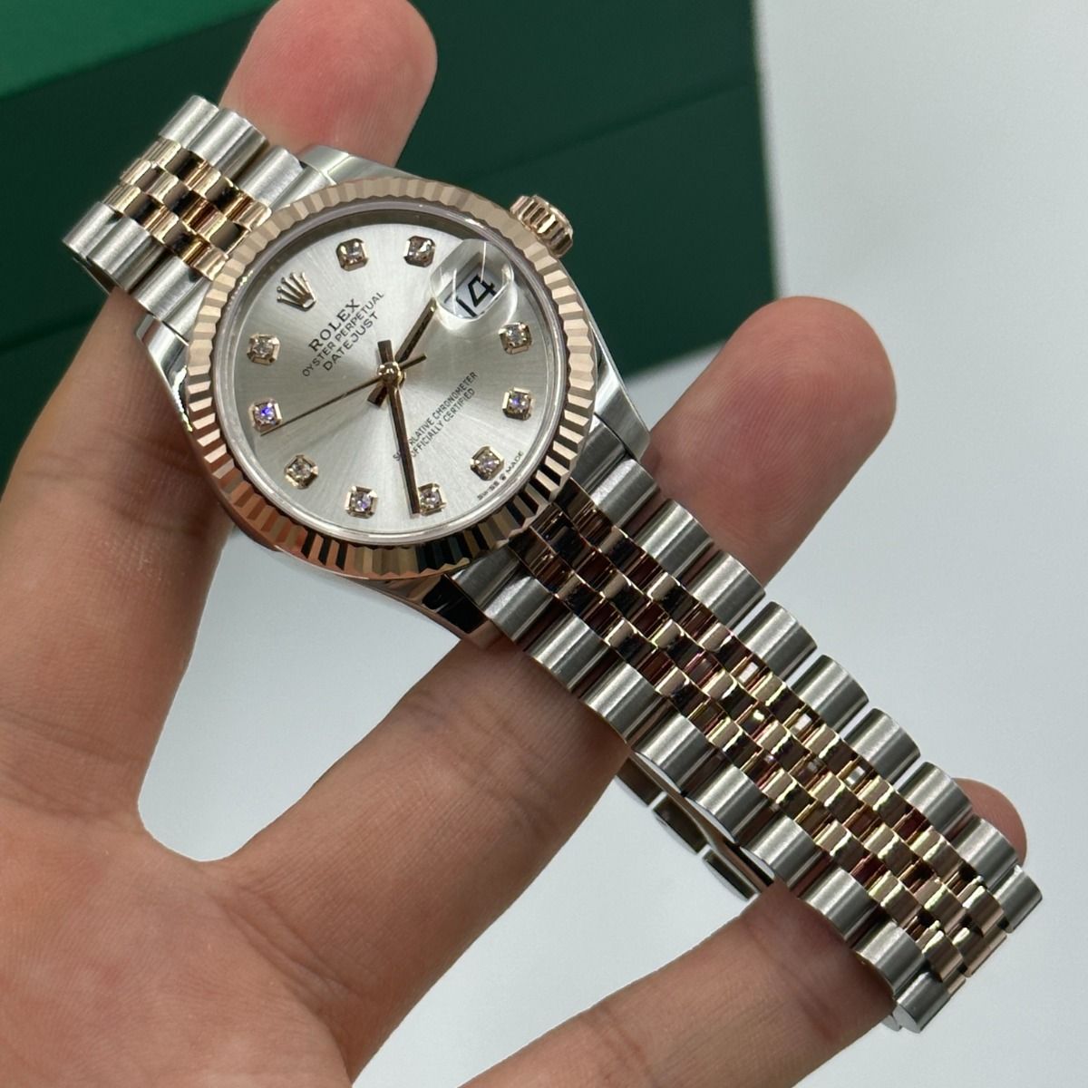 Rolex Datejust Mirror Watch for Women