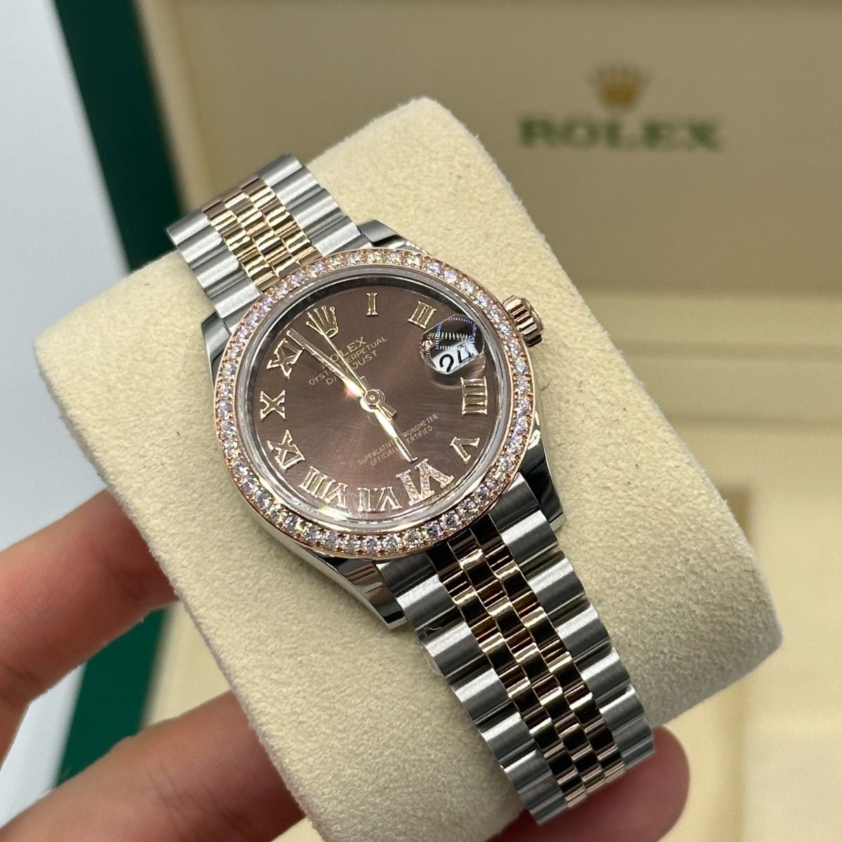 Rolex Datejust Mirror Watch for Women