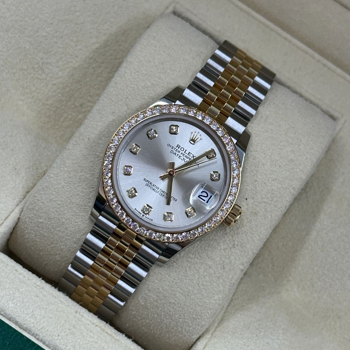 Rolex Datejust Mirror Watch for Women