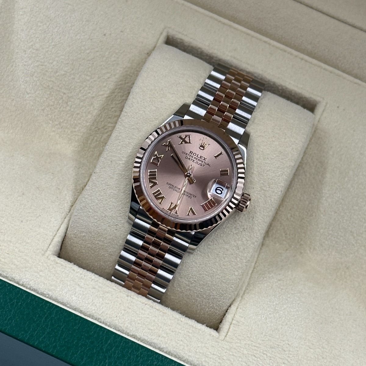 Rolex Datejust Mirror 31mm Copper dial Silver & Copper bracelet - image 1
