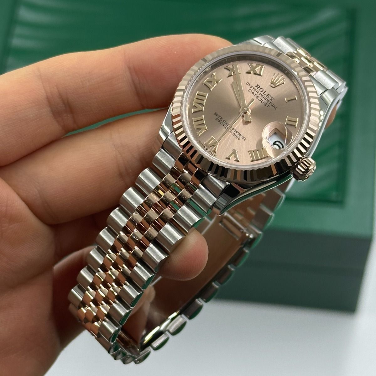Rolex Datejust Mirror Watch for Women