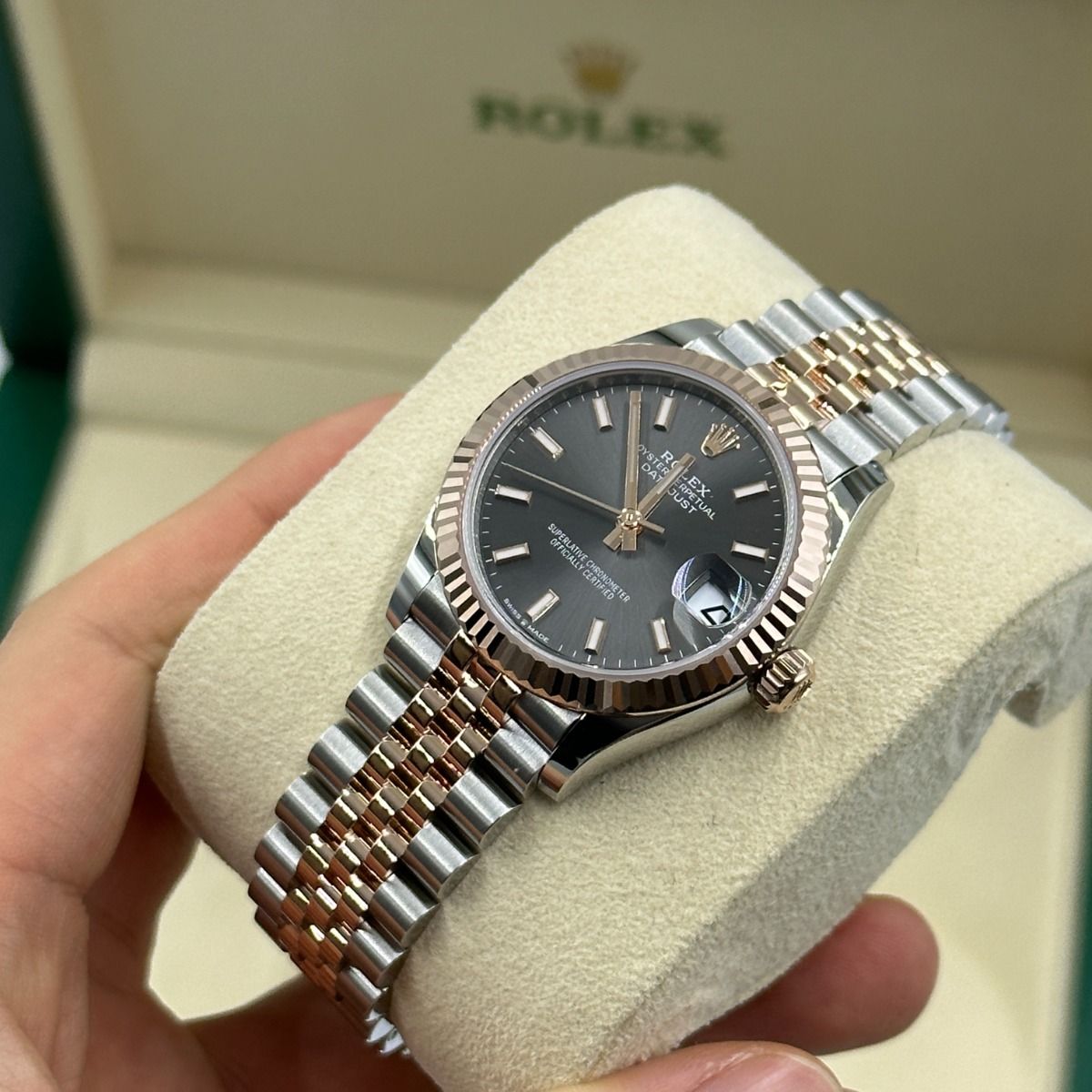 Rolex Datejust Mirror Watch for Women