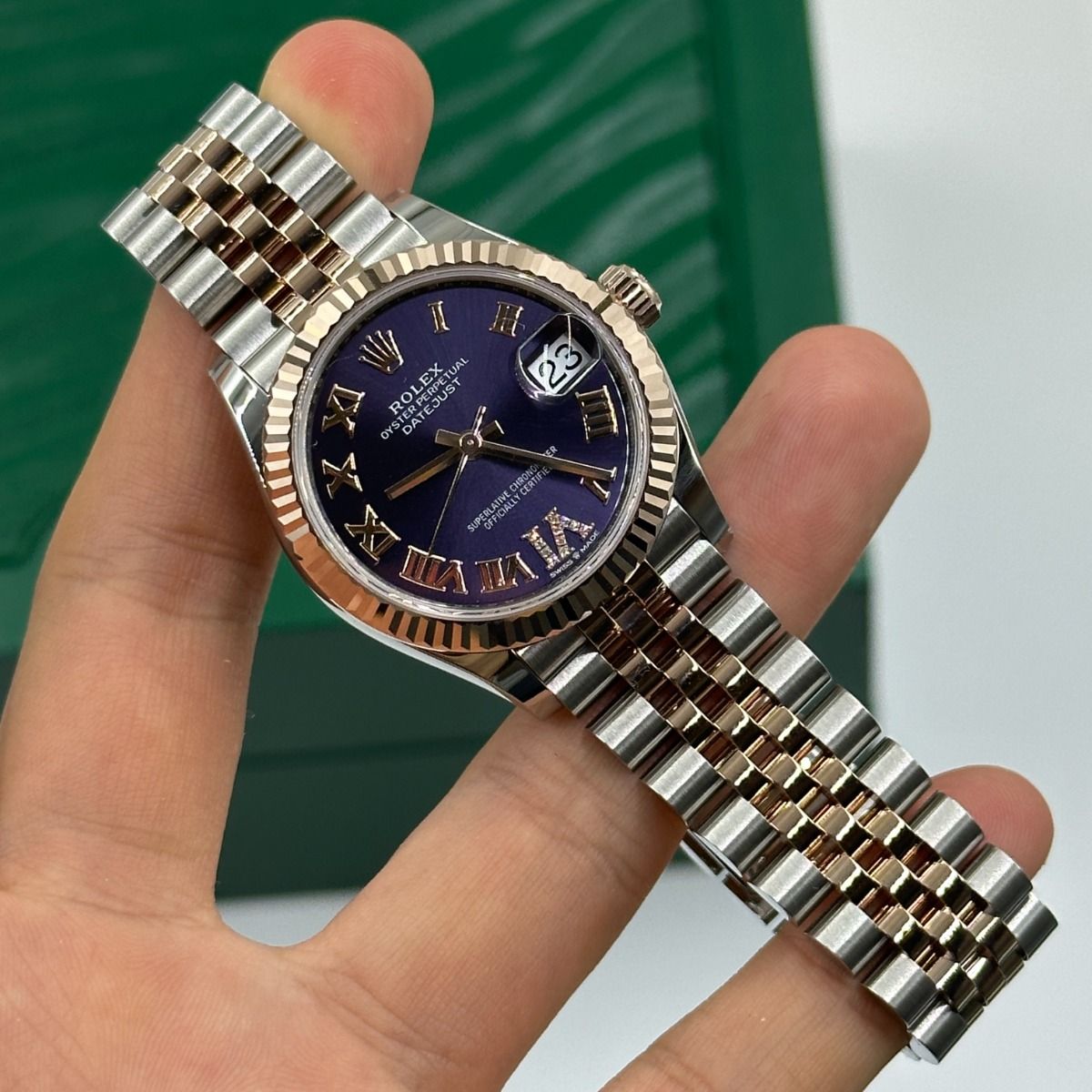 Rolex Datejust Mirror Watch for Women