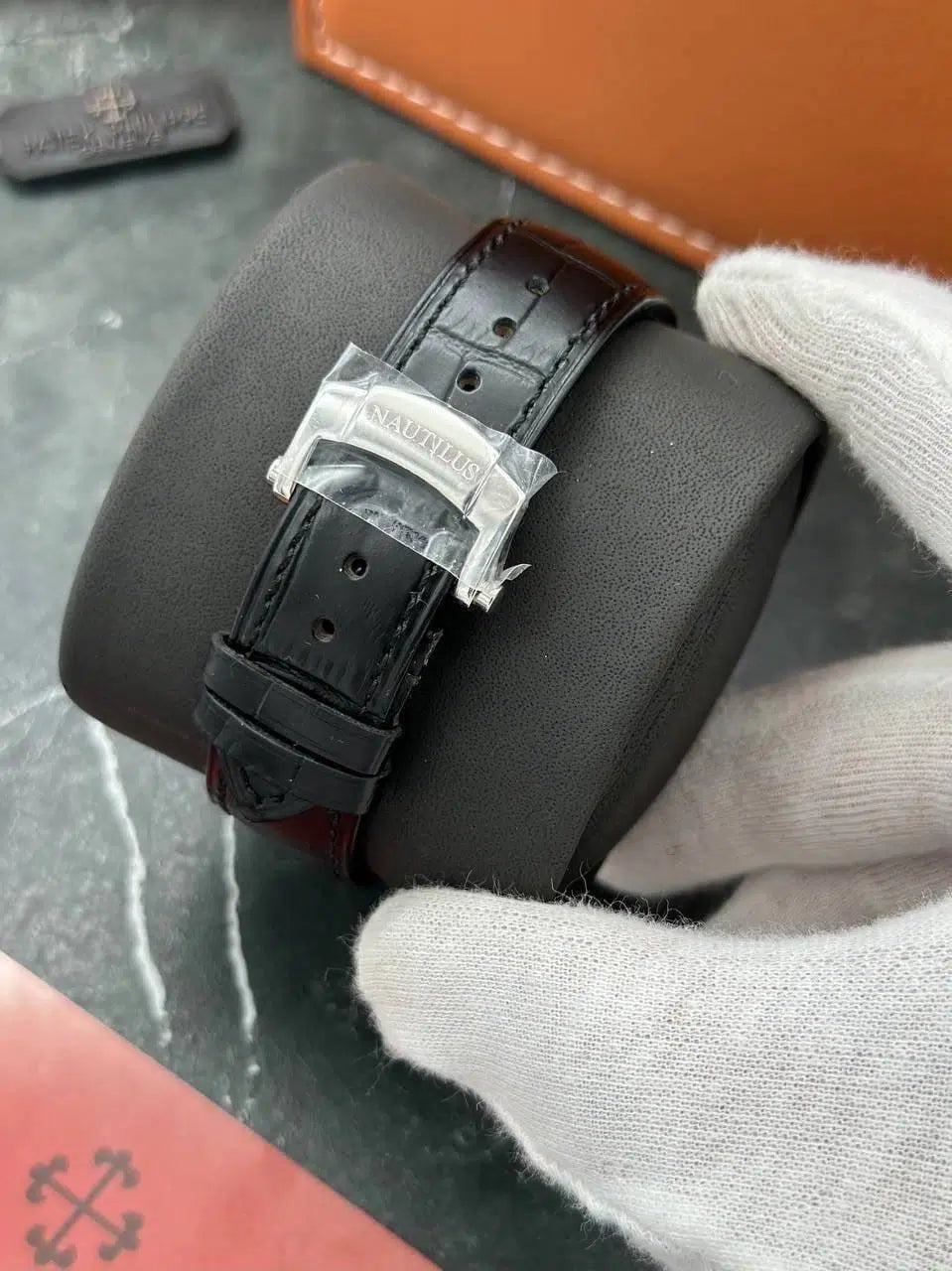Patek Philippe Aquanaut Mirror Watch - Black
