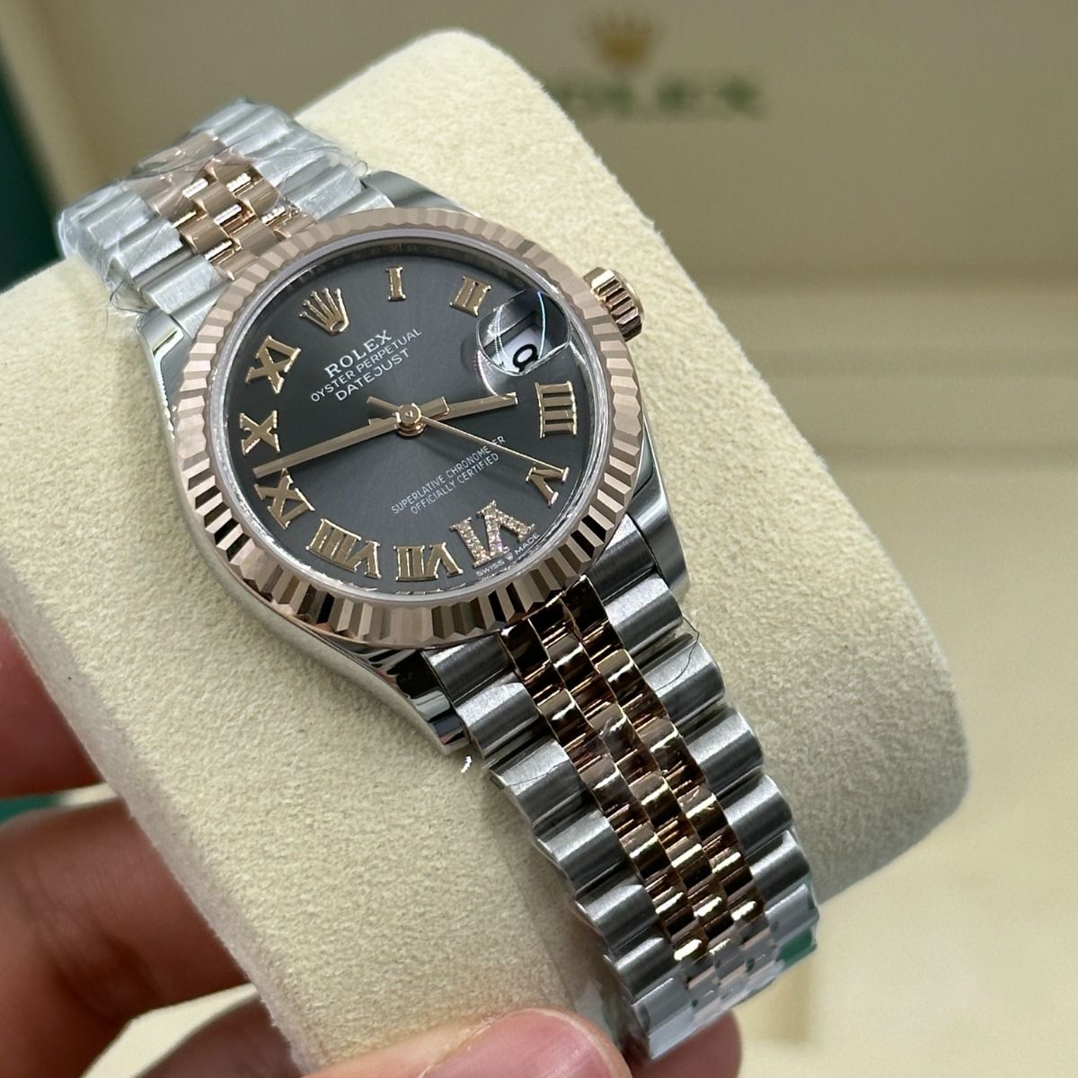 Rolex Datejust Mirror Watch for Women