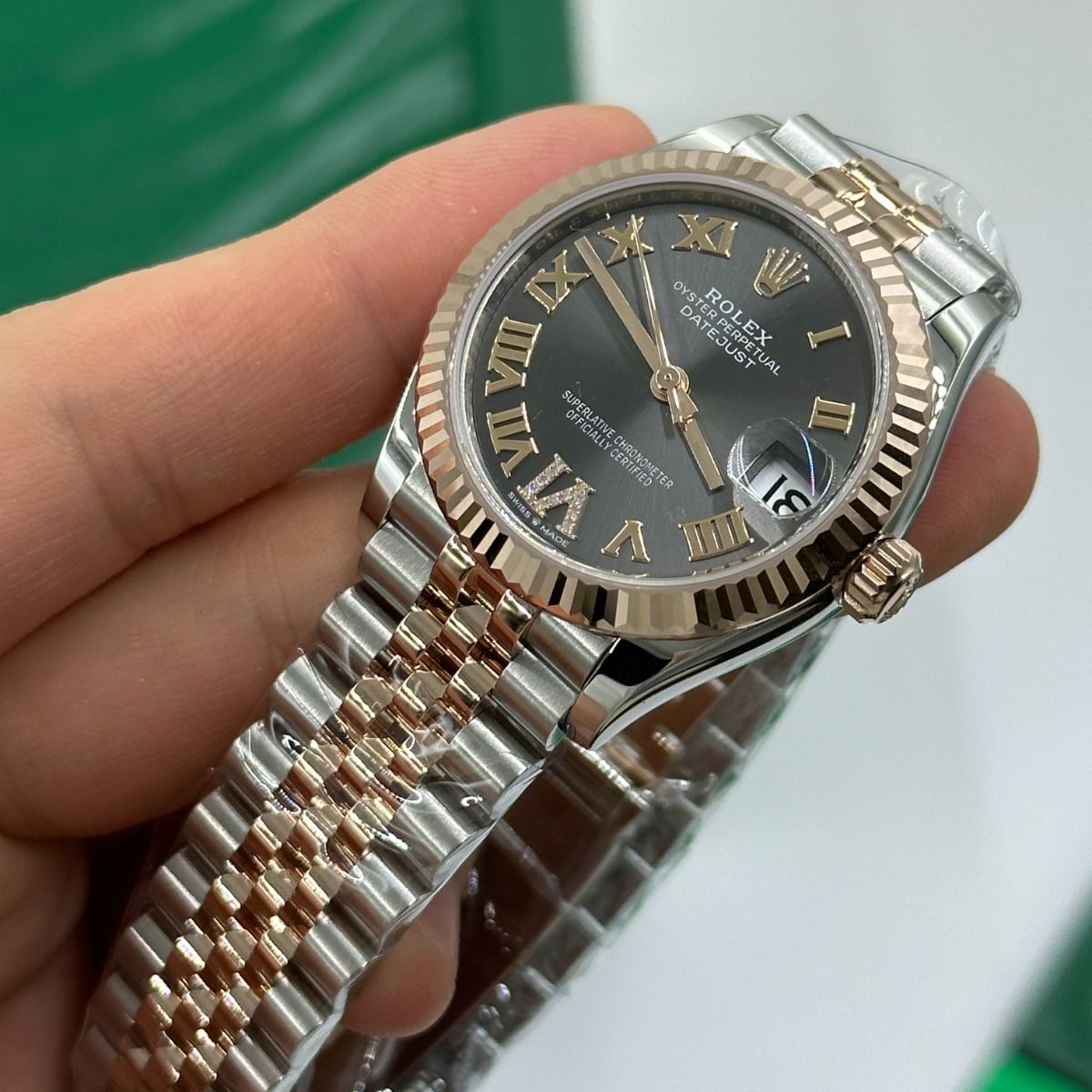 Rolex Datejust Mirror Watch for Women