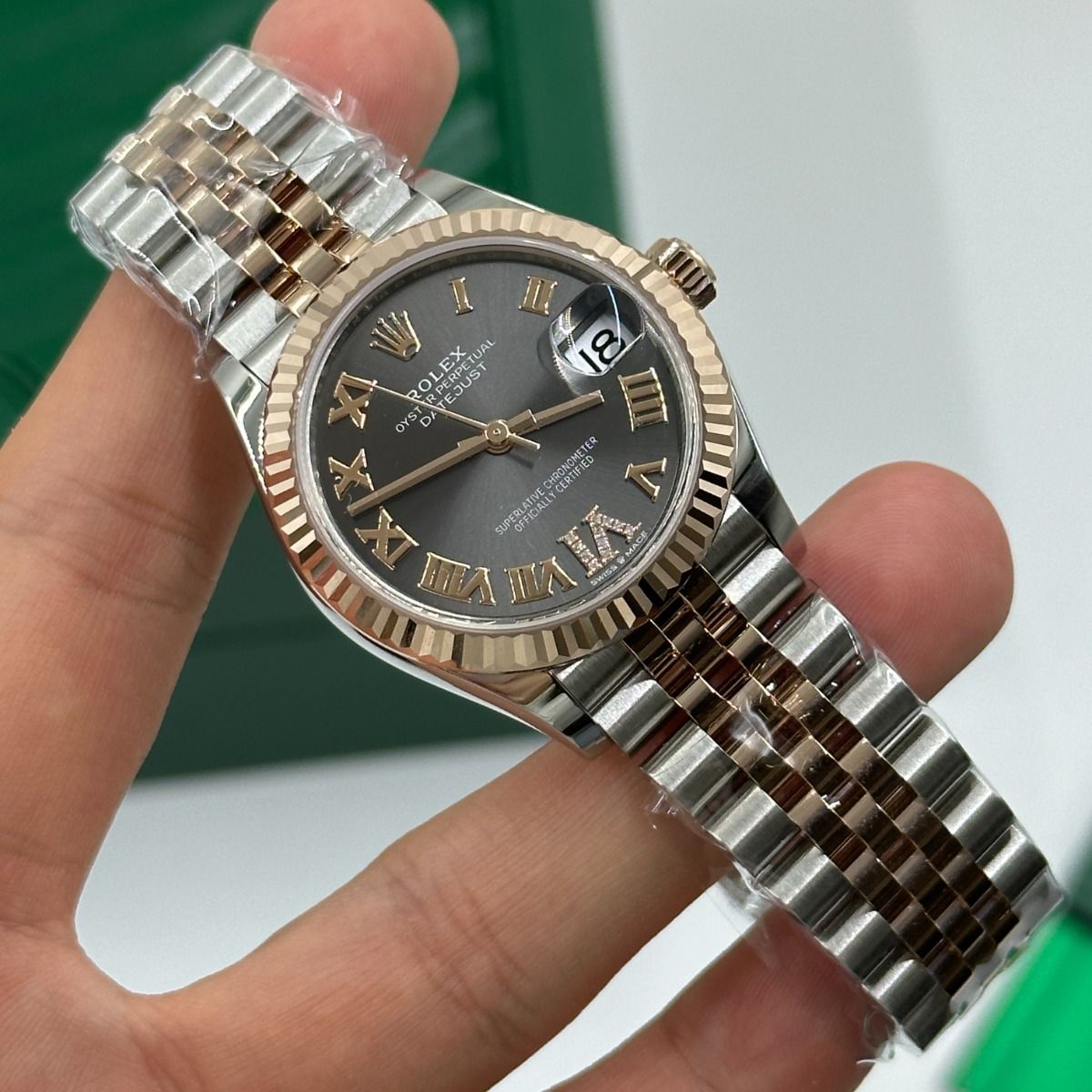 Rolex Datejust Mirror Watch for Women
