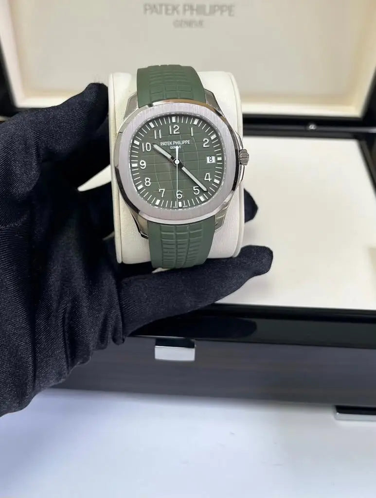 Patek Philippe Aquanaut Mirror Watch - Green
