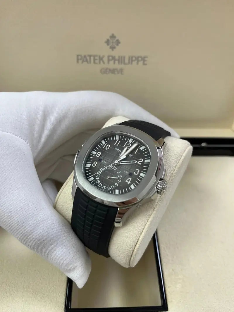 Patek Philippe Aquanaut Mirror Watch - Black