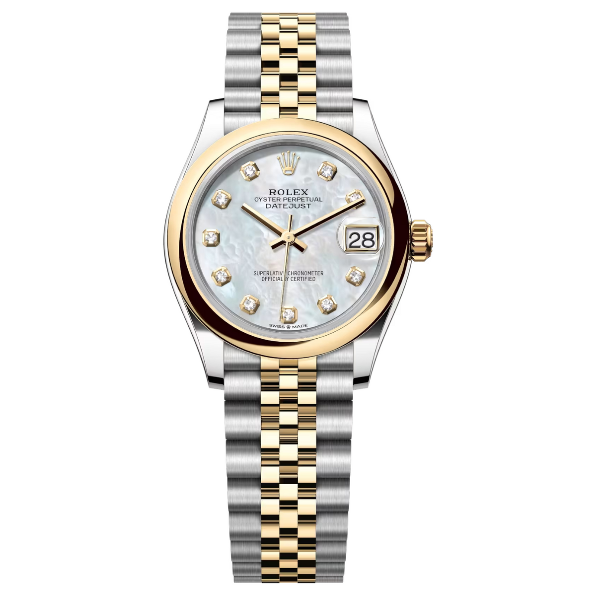 Rolex Datejust Mirror Watch for Women