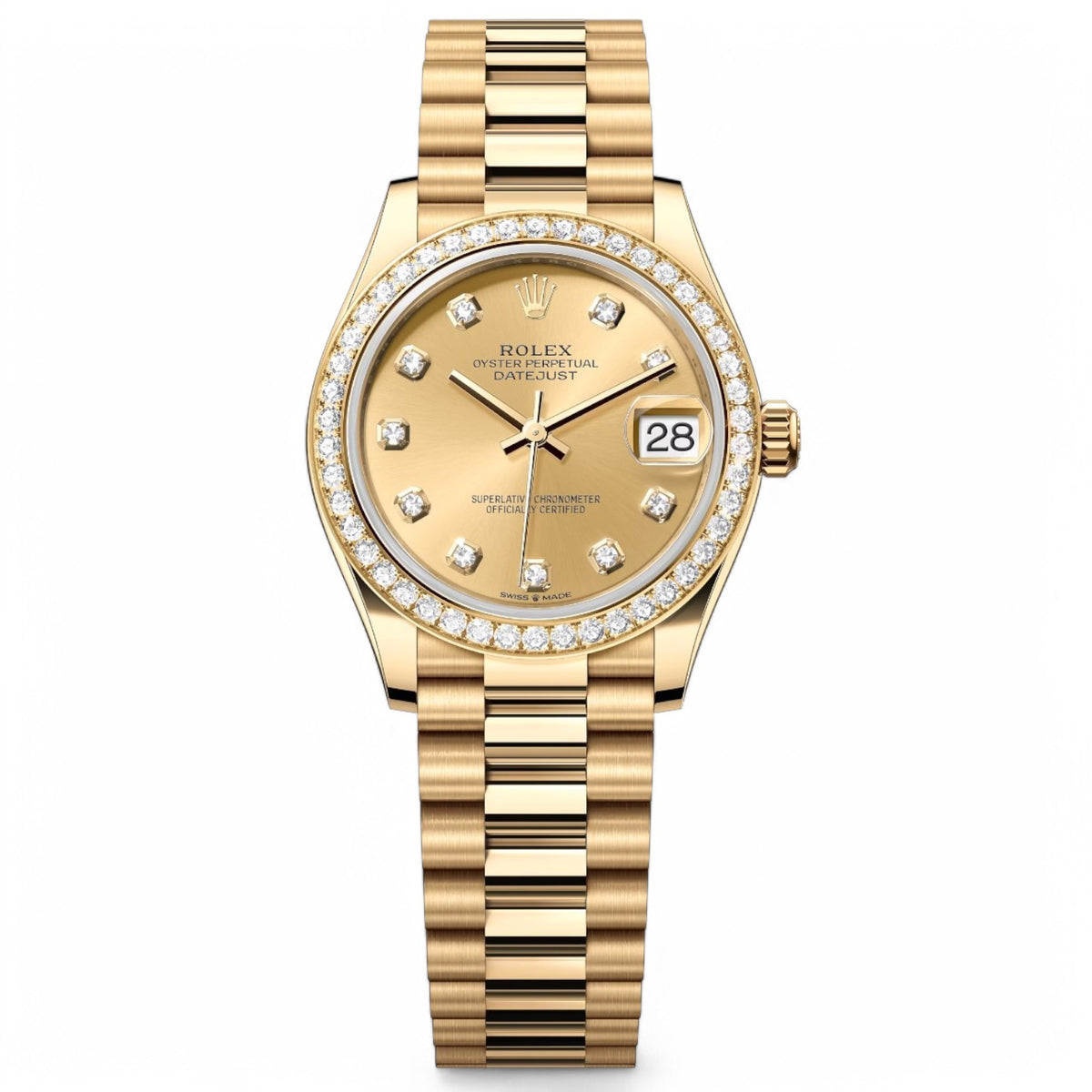 Rolex Datejust Mirror Watch for Women