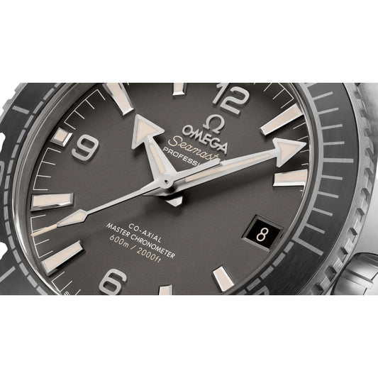 Omega Seamaster Mirror Original Watch for Men - Gray Dial, Gray Rubber Strap - Image 2