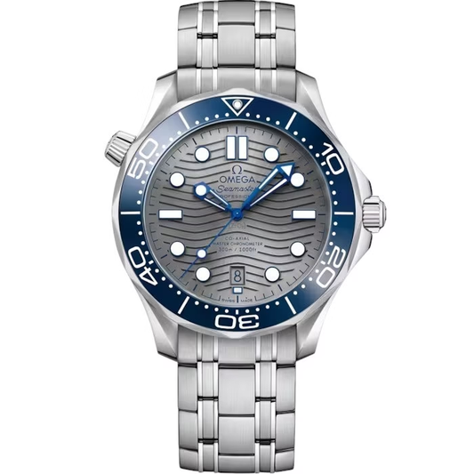 Omega Seamaster Mirror Original Watch for Men - Gray Dial, Silver Metal Strap - Image 1