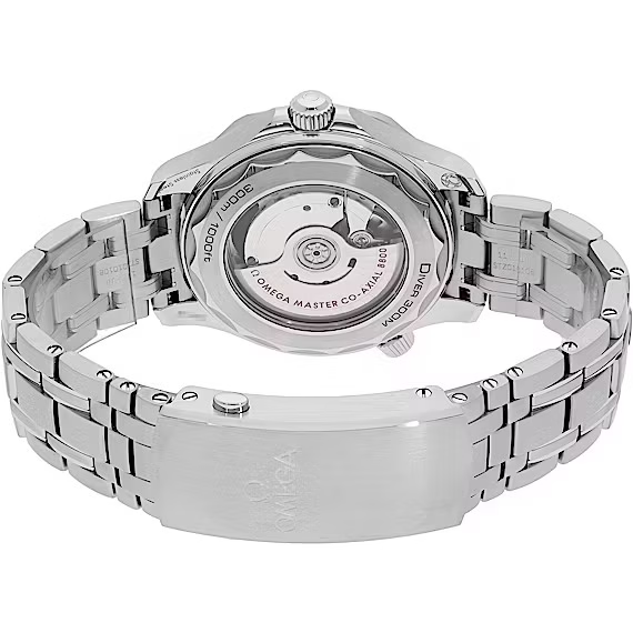 Omega Seamaster Mirror Original Watch for Men - Gray Dial, Silver Metal Strap - Image 3