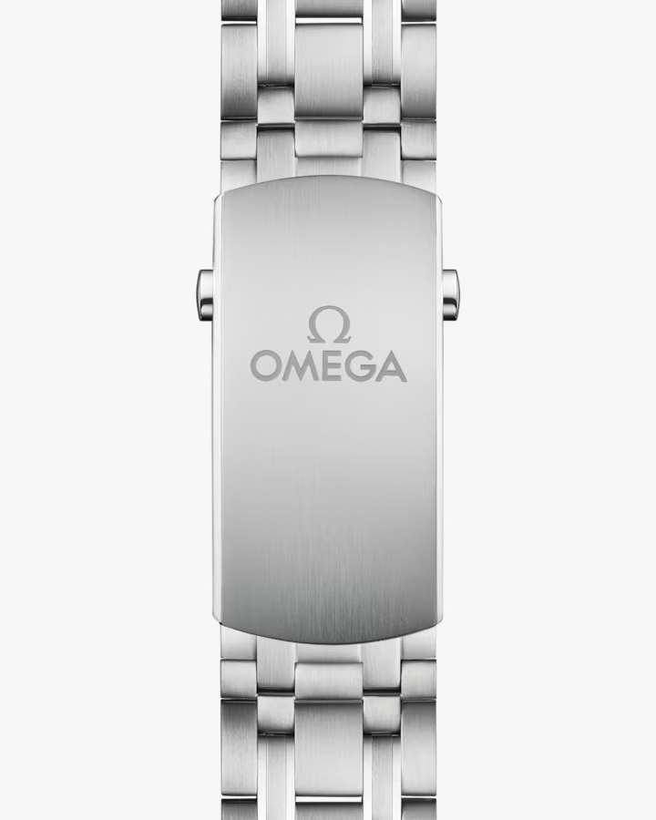 Omega Seamaster Mirror Original Watch for Men - Gray Dial, Silver Metal Strap - Image 4