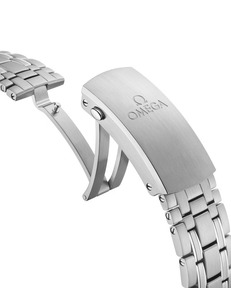 Omega Seamaster Mirror Original Watch for Men - Gray Dial, Silver Metal Strap - Image 6