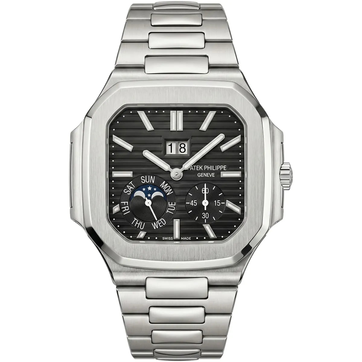 Patek Philippe 5821/1A-001 Mirror Watch - Black