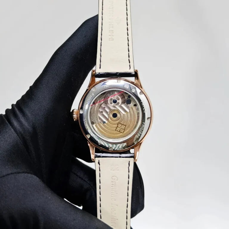 Patek Philippe Tourbillon Mirror Watch - White