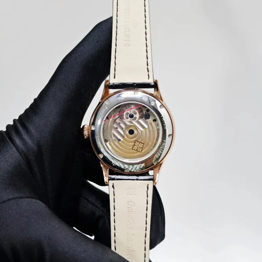 Patek Philippe Tourbillon Mirror Watch - White