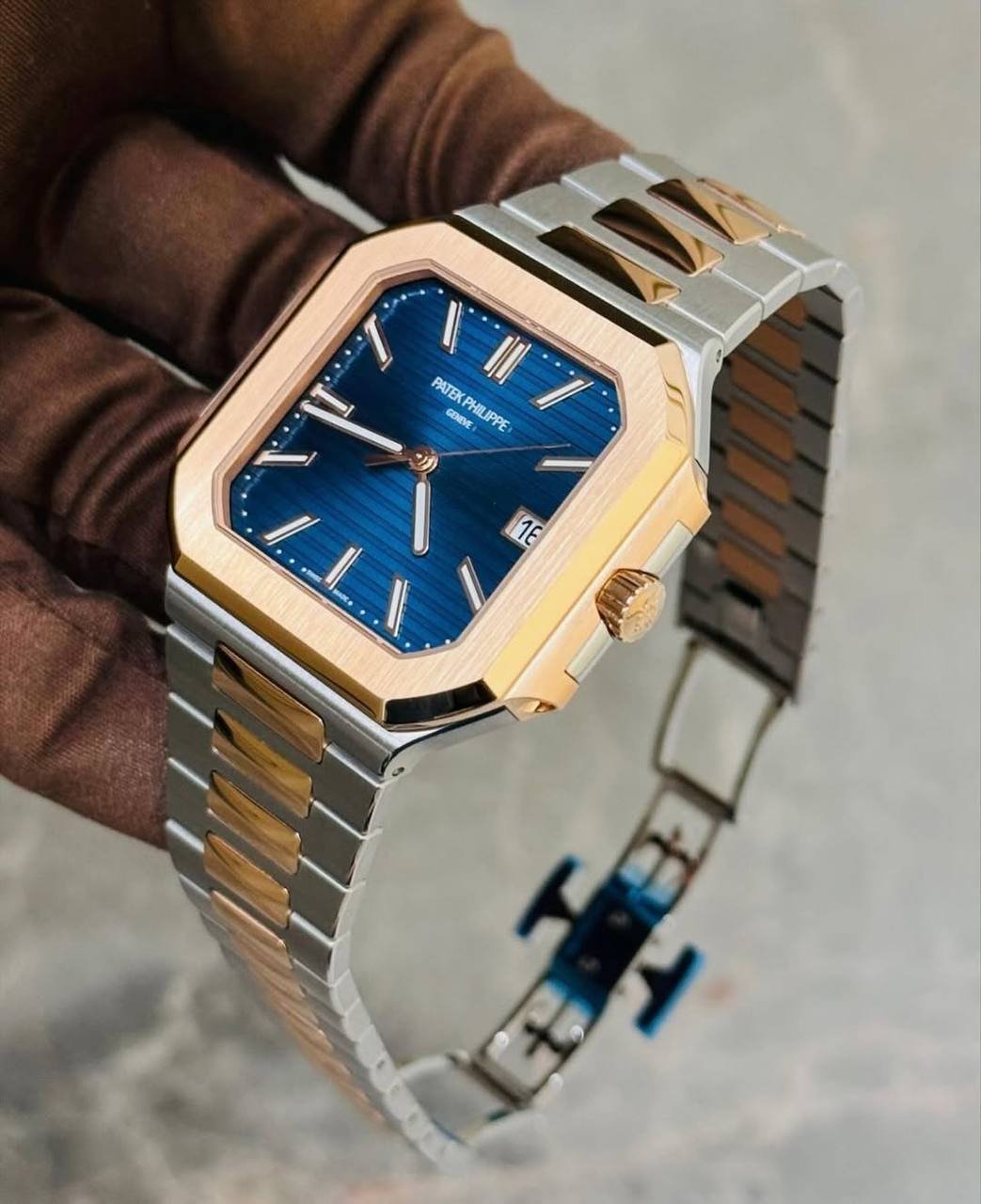 Patek Philippe 5821/1A-001 Mirror Watch - Blue
