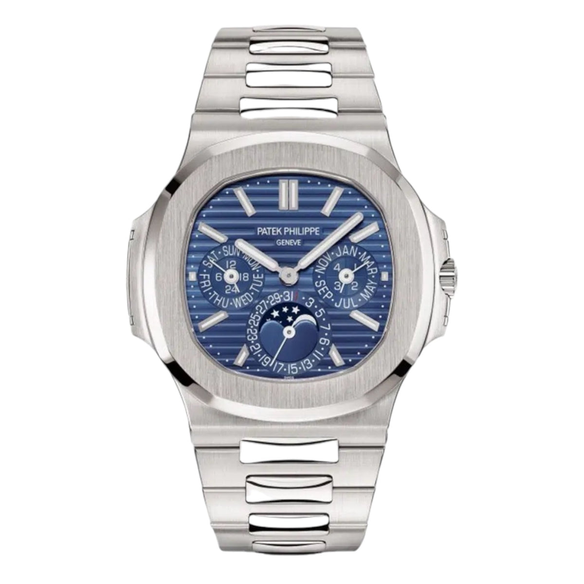 Patek Philippe Nautilus 5740/1G Mirror Watch - Blue