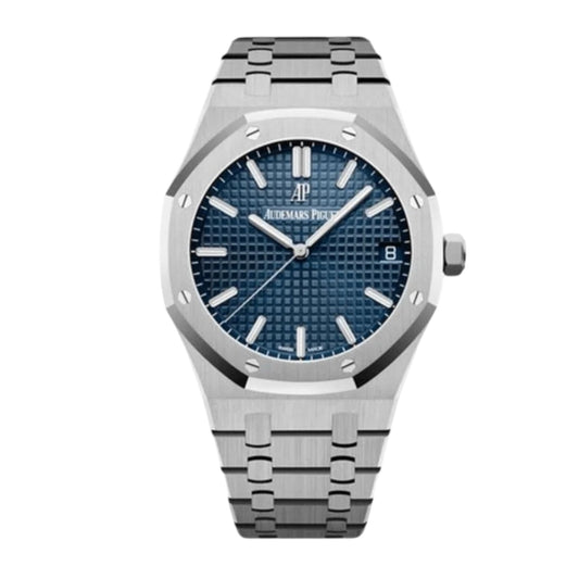 Audemars Piguet Royal Oak Mirror Watch - Blue - Men