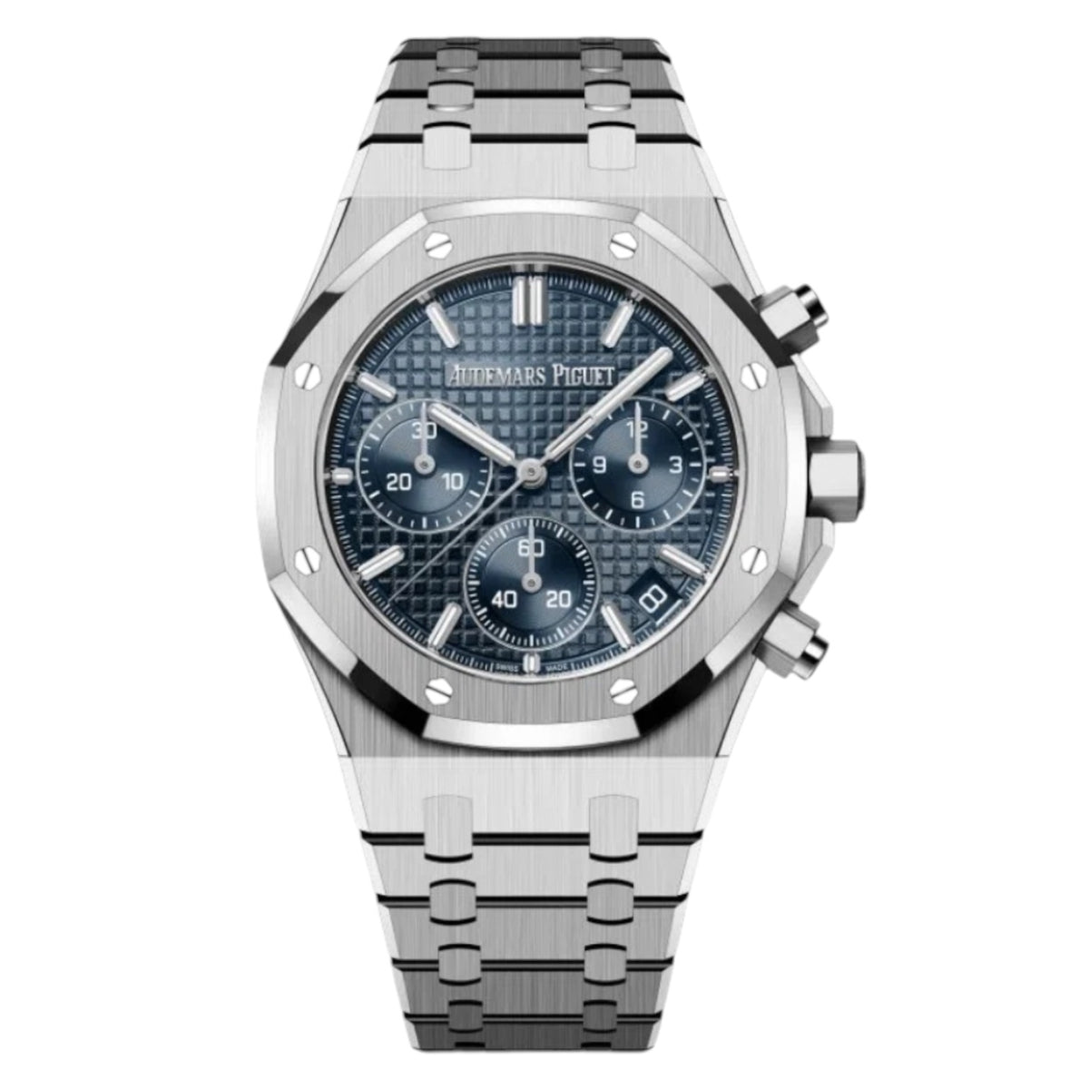 Audemars Piguet Royal Oak Mirror Watch - Blue - Men