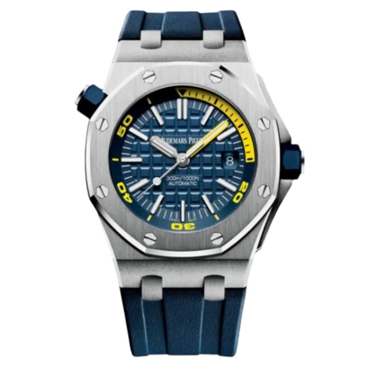 Audemars Piguet Royal Oak Offshore Mirror Watch - Blue - Men