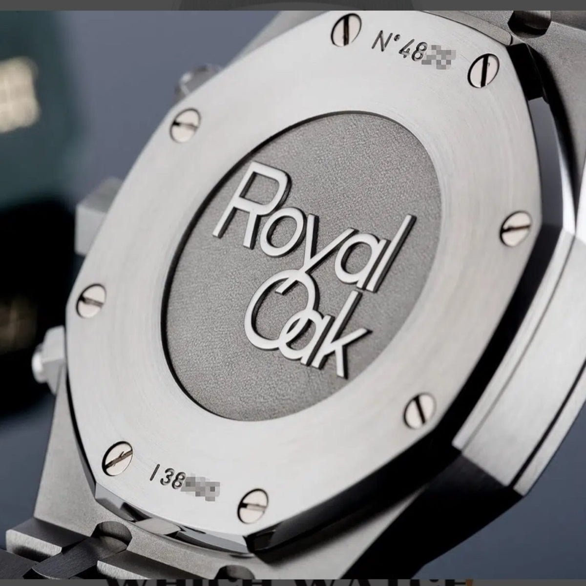 Audemars Piguet Royal Oak Chronograph Mirror Watch - Blue - Men - View 4
