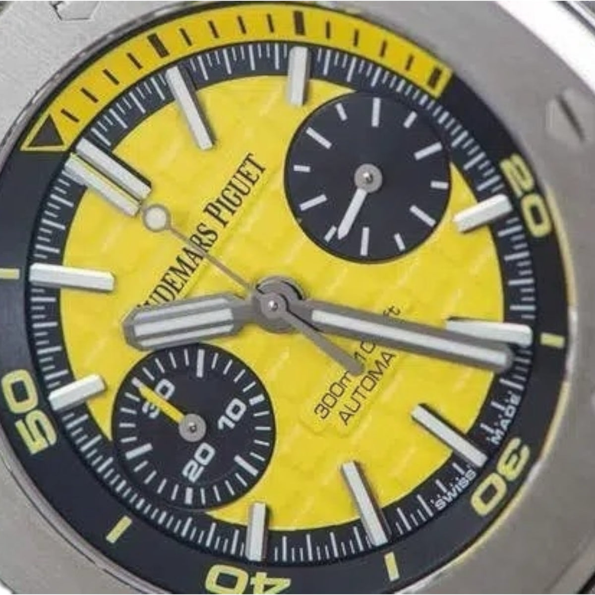 Audemars Piguet Royal Oak Offshore Mirror Watch - Yellow - Men - View 2