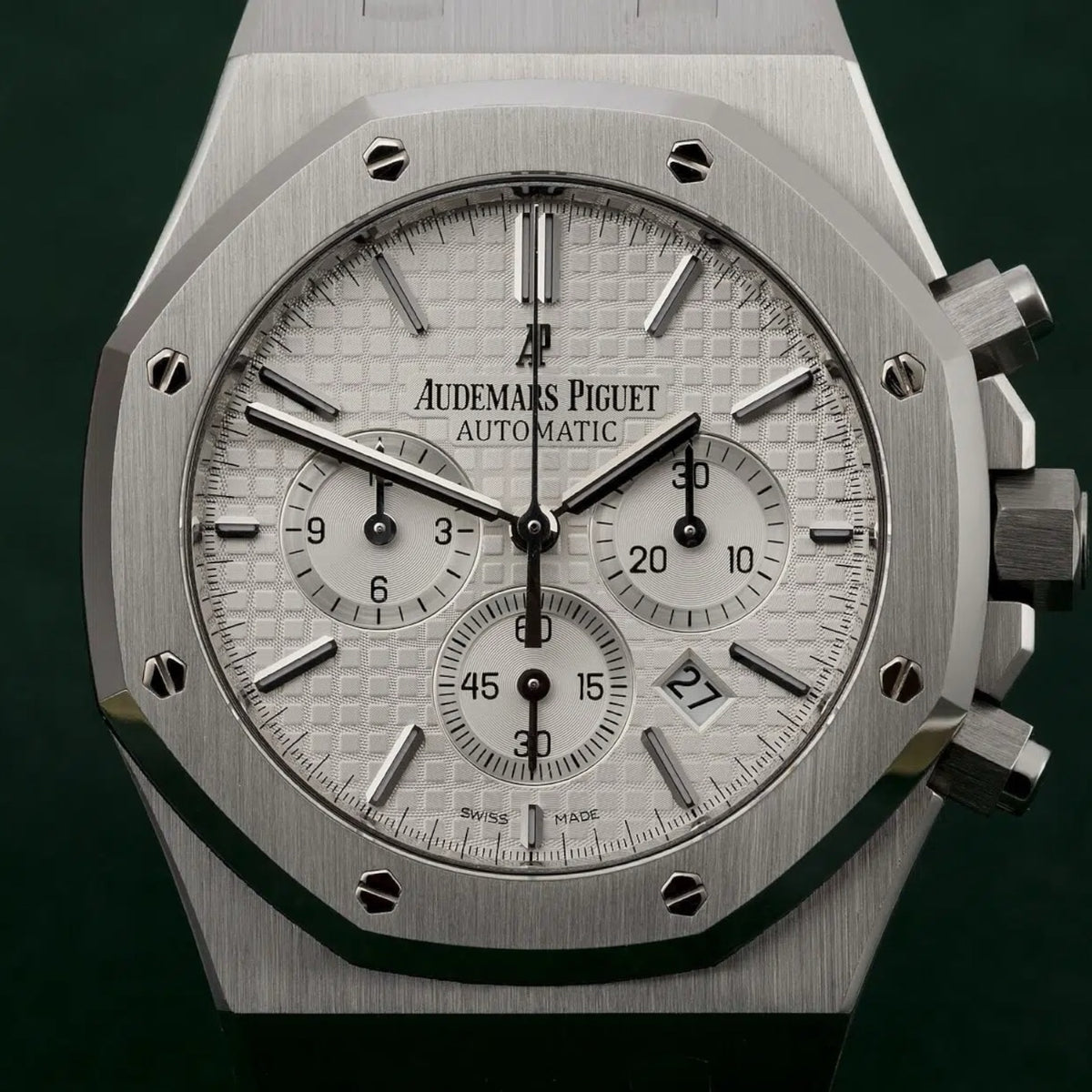 Audemars Piguet Royal Oak Mirror Watch - White - Men - View 2
