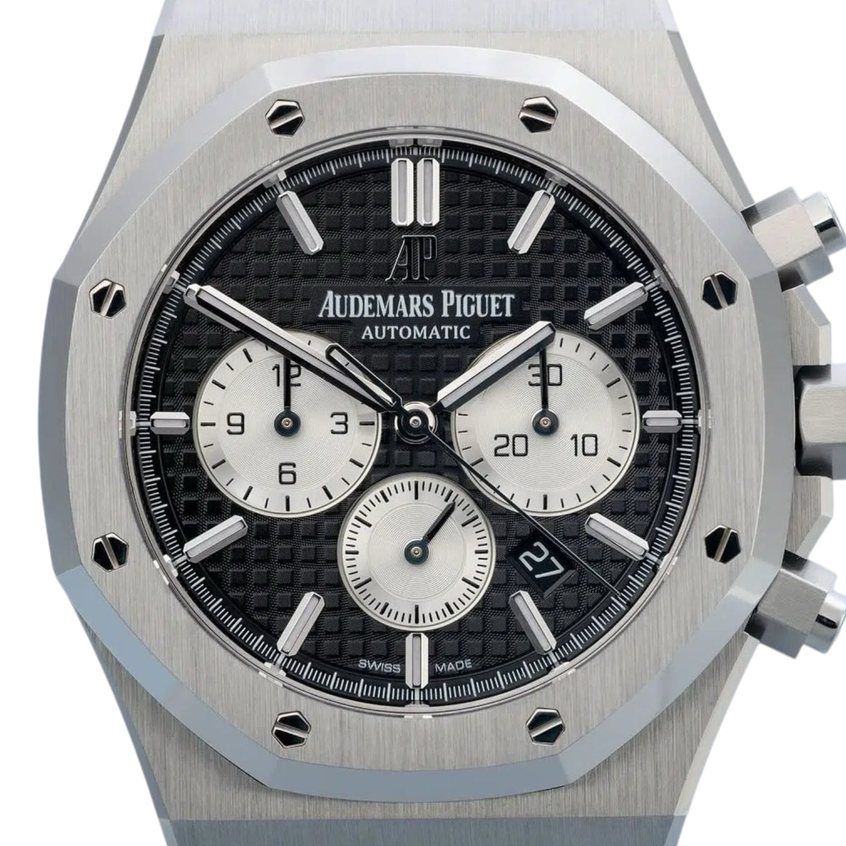 Audemars Piguet Royal Oak Chronograph Mirror Watch - Black - Men - View 2